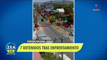 Caen siete tras enfrentamiento en Pinotepa Nacional, Oaxaca
