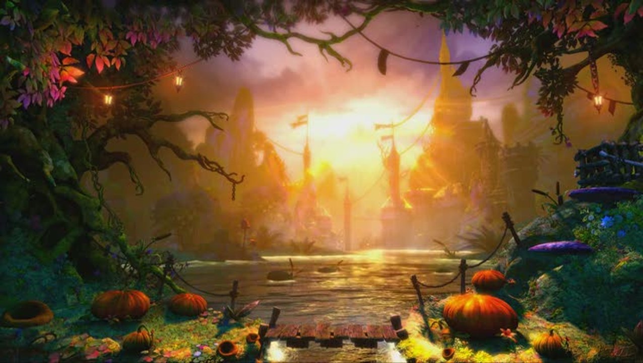 Trine 2 : Les dessous de l'écran d'accueil