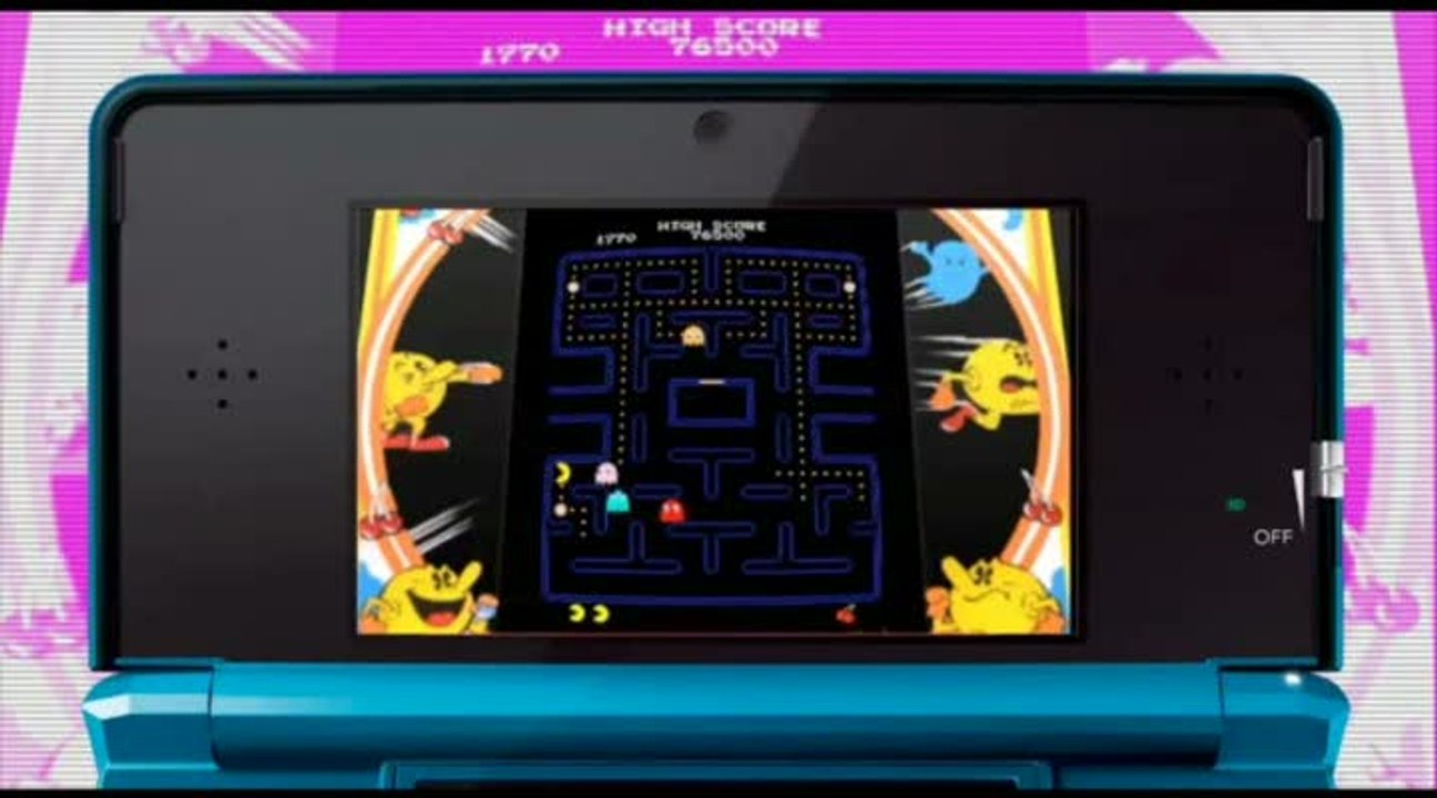Pac-Man & Galaga Dimensions : Nostalgie