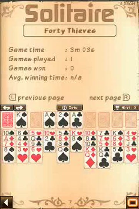 24/7 Solitaire : Gameplay