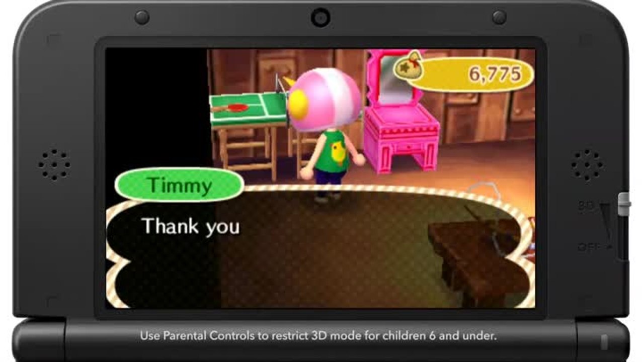 Animal Crossing : New Leaf : Plantes et objets