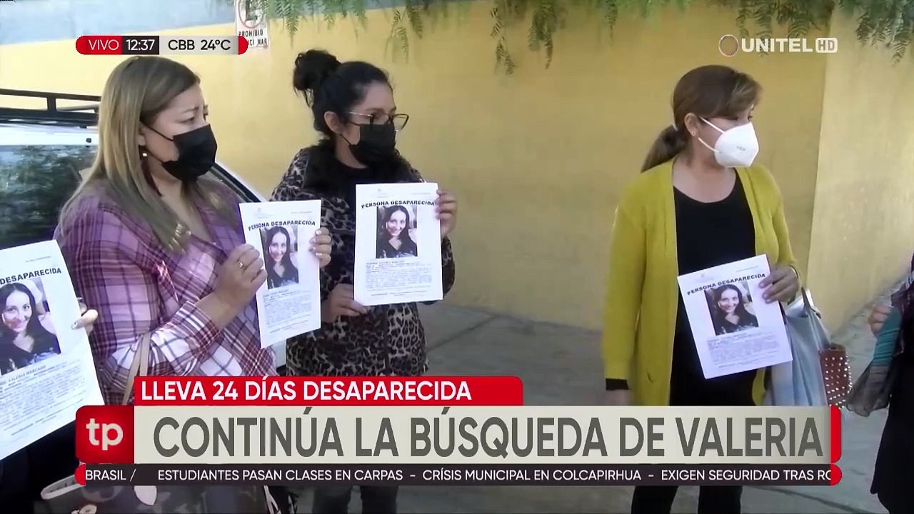 Valeria estaba a días de egresar como abogada, han pasado 24 días y no se desconoce de su paradero