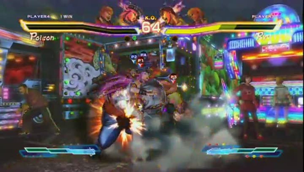 Street Fighter X Tekken : Combats à 4