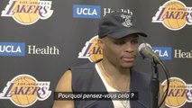 Lakers - Agacé par un journaliste, Westbrook s'en va