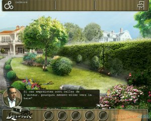 Derrick : Meurtre dans un Parterre de Fleurs : Scène de crime