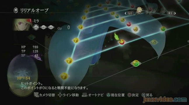 Tales of Xillia : 2/3 : Système d'évolution et gestion des compétences