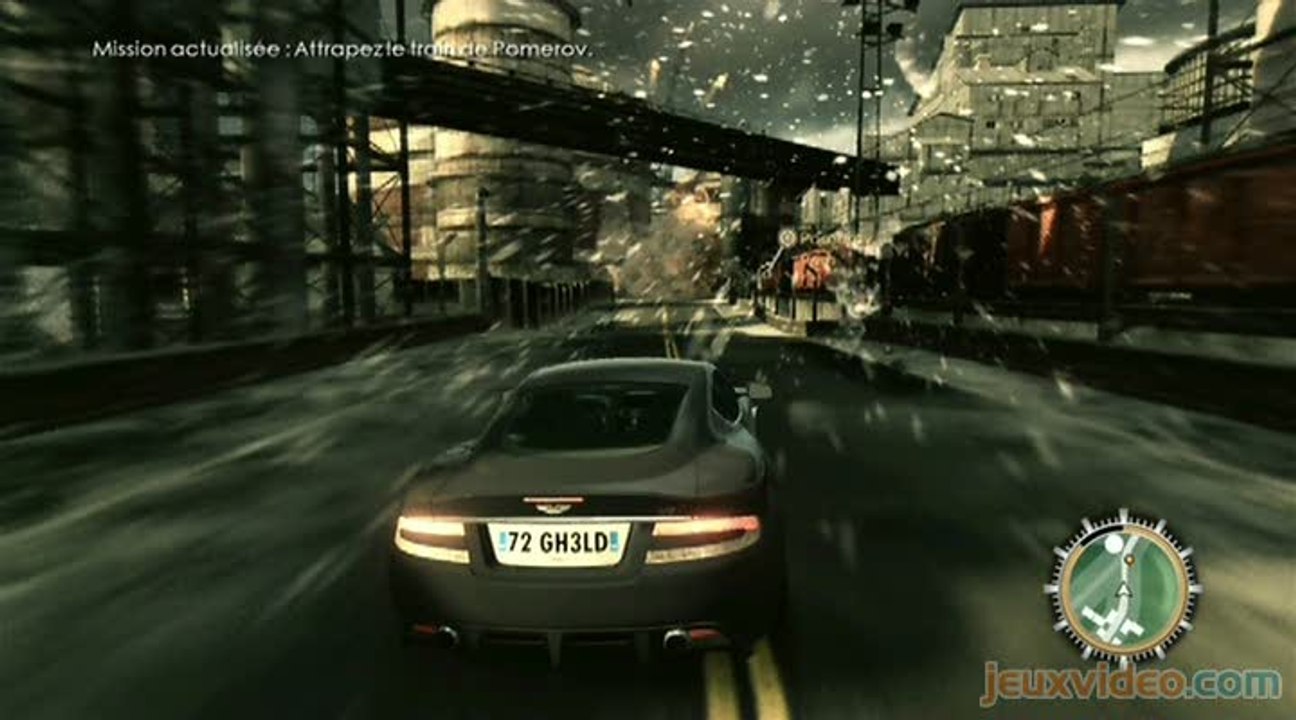 Blood Stone 007 : 1/2 : En voiture James