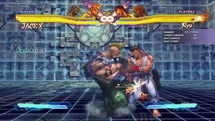 Street Fighter X Tekken : Jack-X Ver 2013