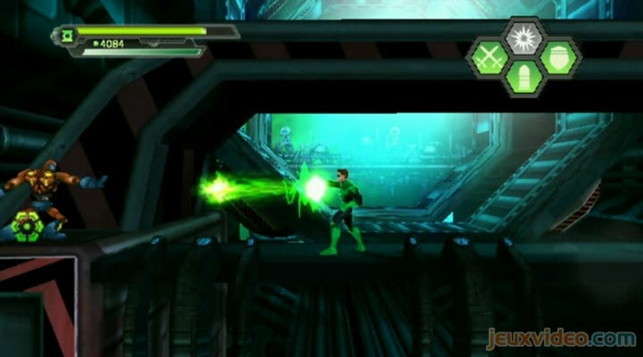 Green Lantern : La Révolte des Manhunters : Vert jusqu'au bout des doigts