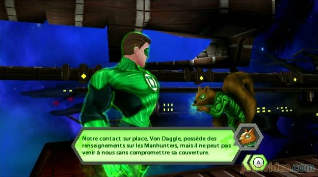 Green Lantern : La Révolte des Manhunters : La vie en vert