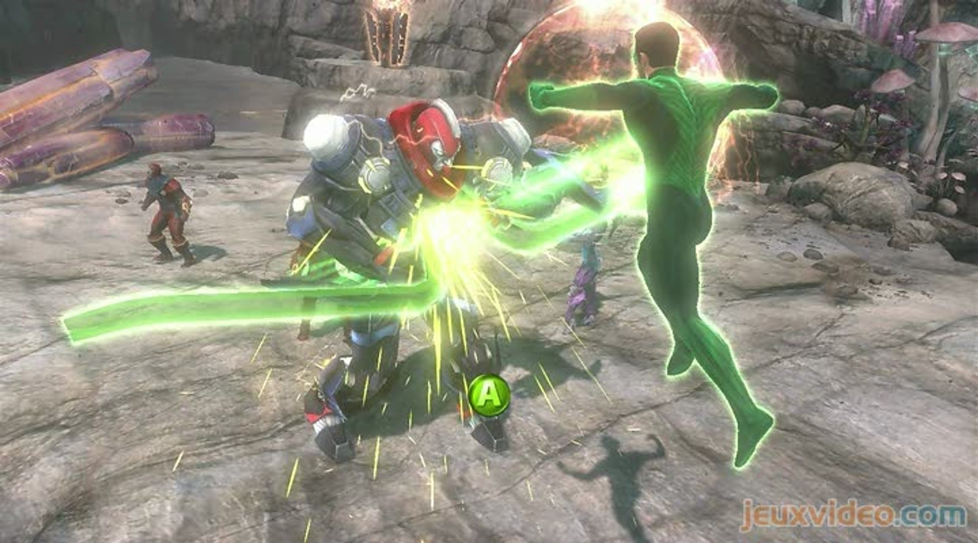 Green Lantern : La Révolte des Manhunters : - Vidéo Dailymotion