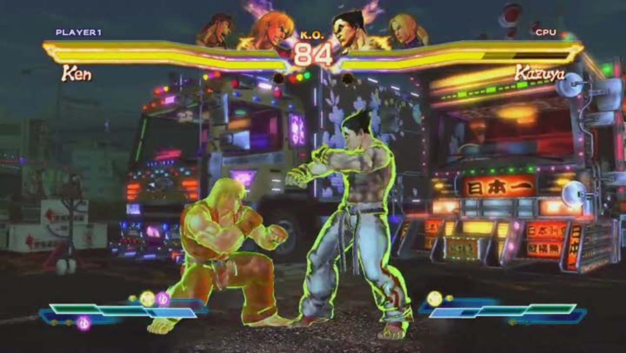 Street Fighter X Tekken : Ken/Ryu Vs Kazuya