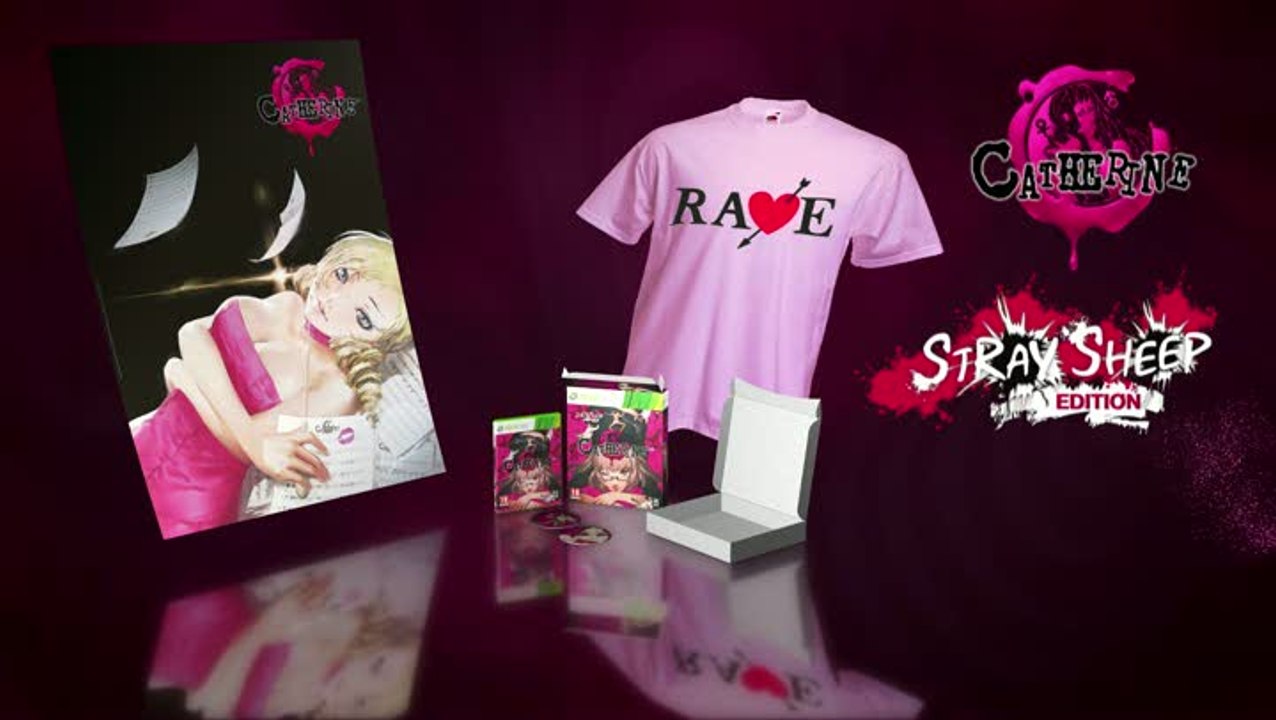 Catherine : Déballage de l'édition collector sur Xbox 360