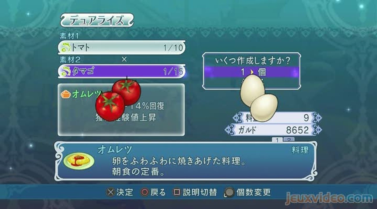 Tales of Graces f : 2/2 : Titres, CC et autres éléments clés