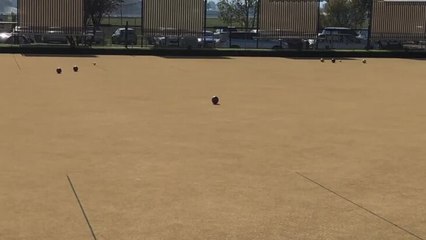 Joel Jensen the blind lawn bowler