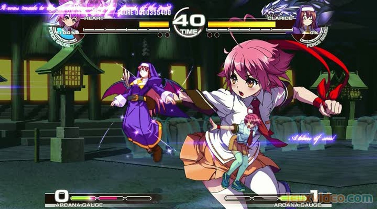 Arcana Heart 3 : Des petites filles qui savent se battre