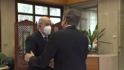 Cezayir Cumhurbaşkanı, ABD Dışişleri Bakanı ile bölgesel meseleleri görüştü