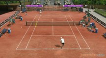 Virtua Tennis 4 : 1/3 : Match simple et mini-jeux