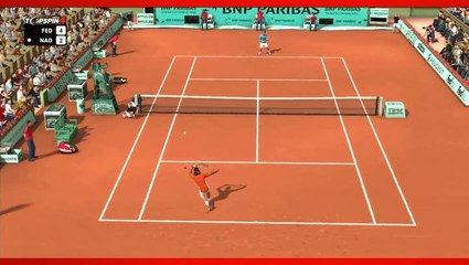 Top Spin 4 : Raphaël Nadal à l'offensive