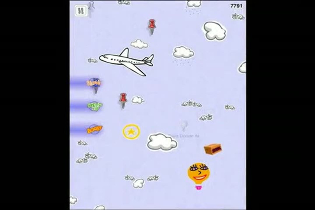Flight Doodle : Gameplay