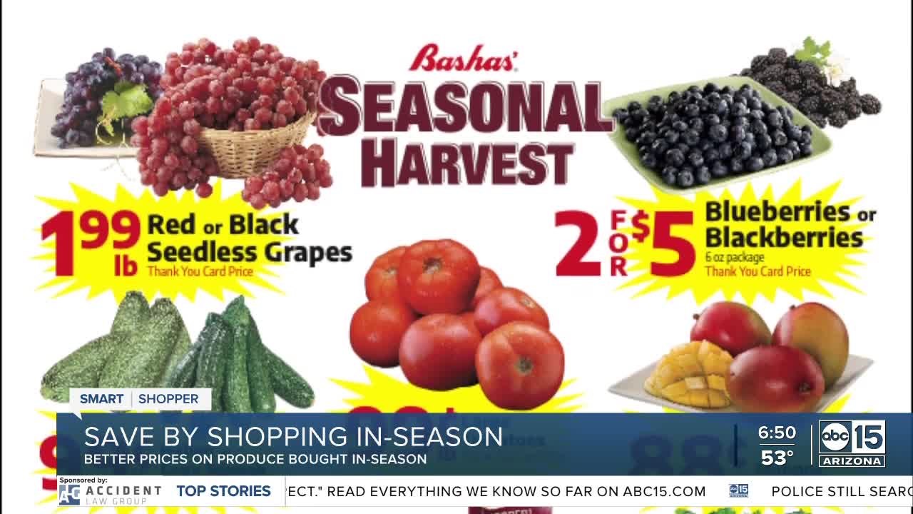 Smart Shopper: Saving by shopping in season