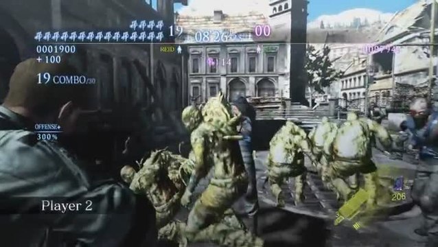 Resident Evil 6 : Mode Onslaught