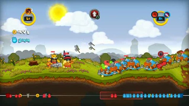 Swords & Soldiers : Titanic Tactix - Sacrifice & Roll