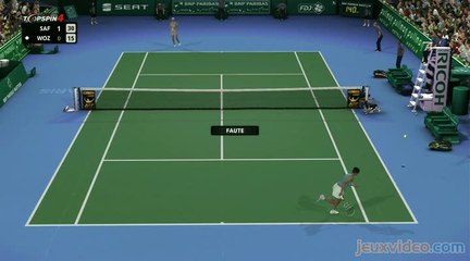 Top Spin 4 : Safina vs Wozniacki