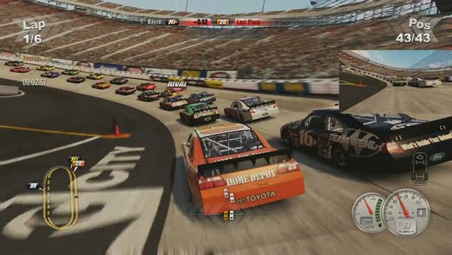 NASCAR The Game 2011 : Une course trépidante
