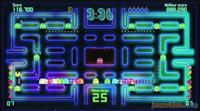 Pac-Man Championship Edition DX : 1/2 : Cinq minutes de folie