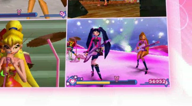 Winx Club Rockstars : Première vidéo