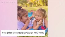 Filhas gêmeas de Ivete Sangalo emocionam artista com momento de companheirismo: 'Amizade de milhões'
