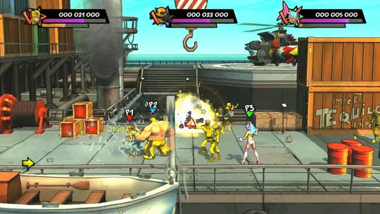 Lucha Fury : Teaser mode Coop