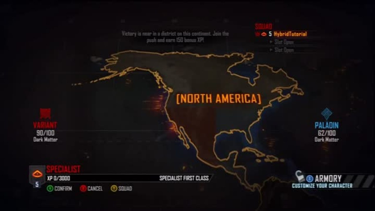 Hybrid : La carte du monde