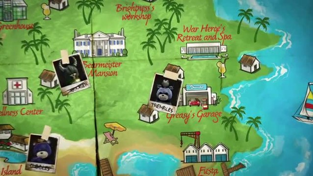 Naughty Bear : Panic in Paradise : Trembles aime l'essence