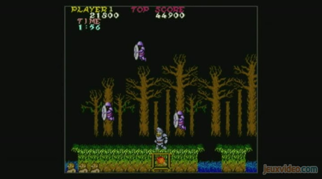 Ghosts'n Goblins : 1/2 : Hardcore jusqu'au bout des ongles