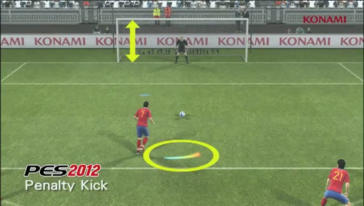 Pro Evolution Soccer 2012 : Les penaltys