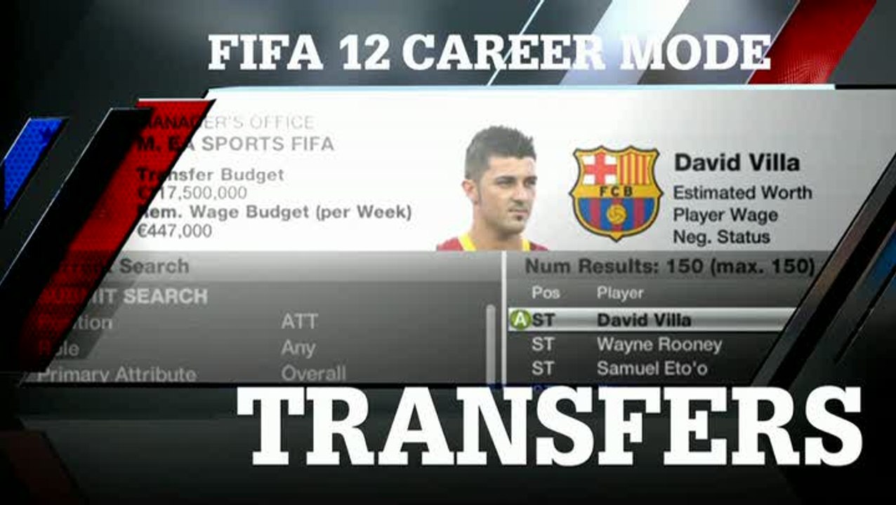 FIFA 12 : Transferts