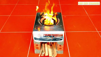 Tungku kayu bakar 02 || how to make firewood stove
