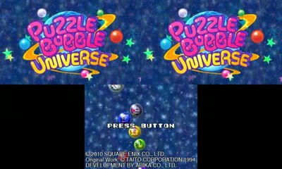 Puzzle Bobble Universe : L'intro en double