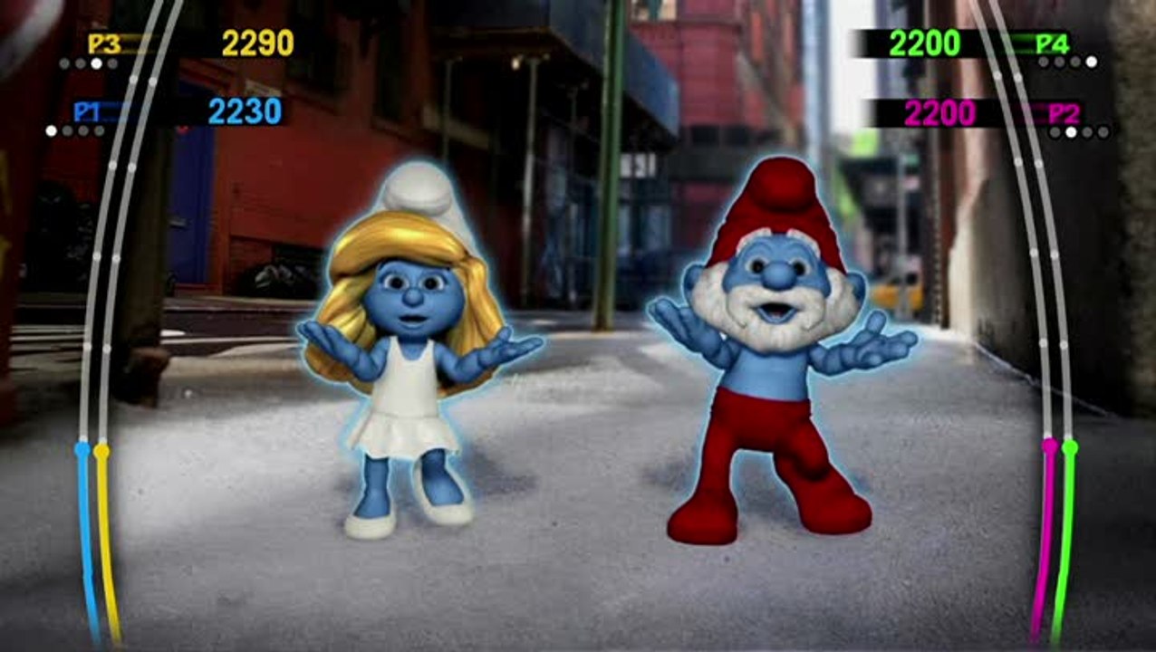 Les Schtroumpfs : Dance Party : Les Sctroumpfs poussent la chansonnette