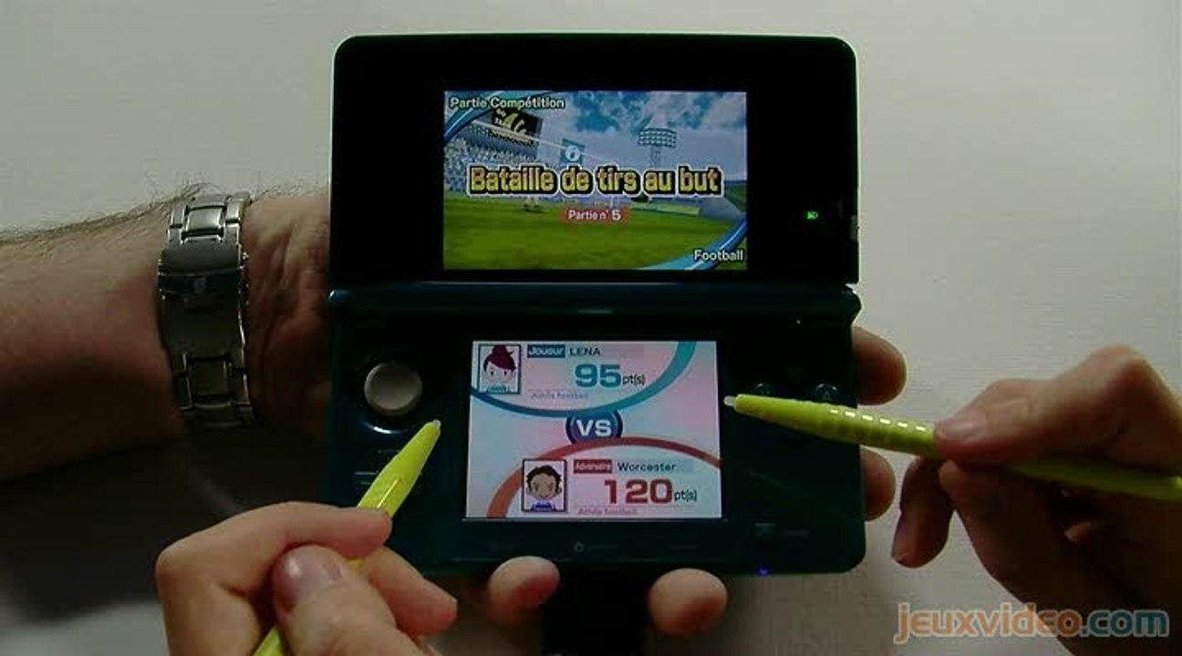 DualPenSports : Deux stylets, deux fois plus de plaisir ?