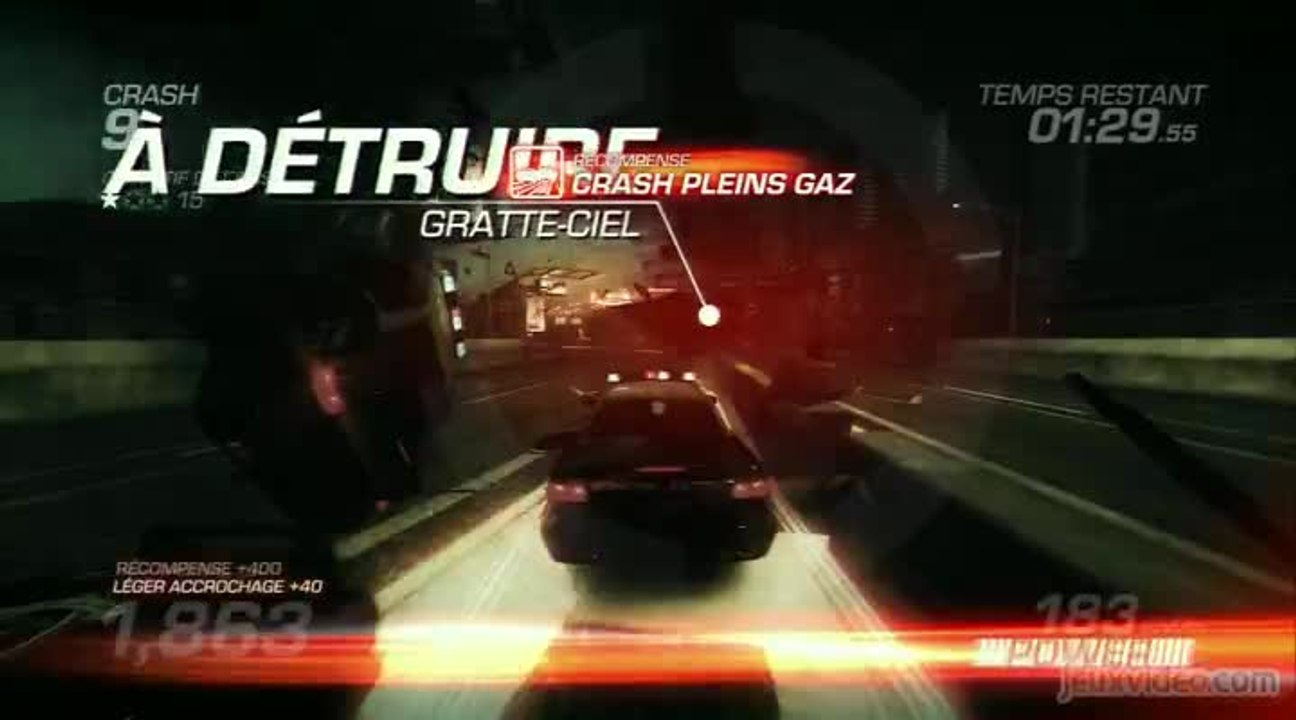 Ridge Racer Unbounded : Mode Crash