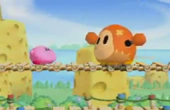 Kirby's Adventure Wii : Palette de mouvements