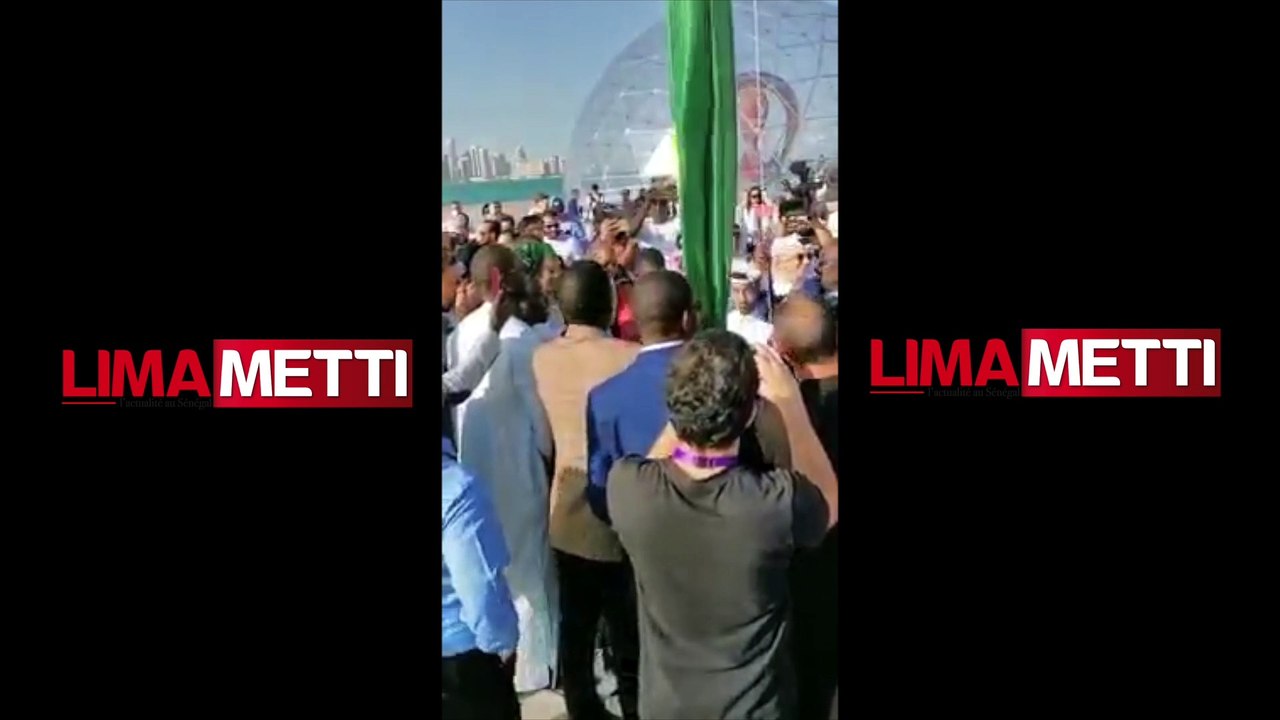 URGENT - Qatar - le Drapeau du Sénégal hissé parmi ceux des pays qualifiés