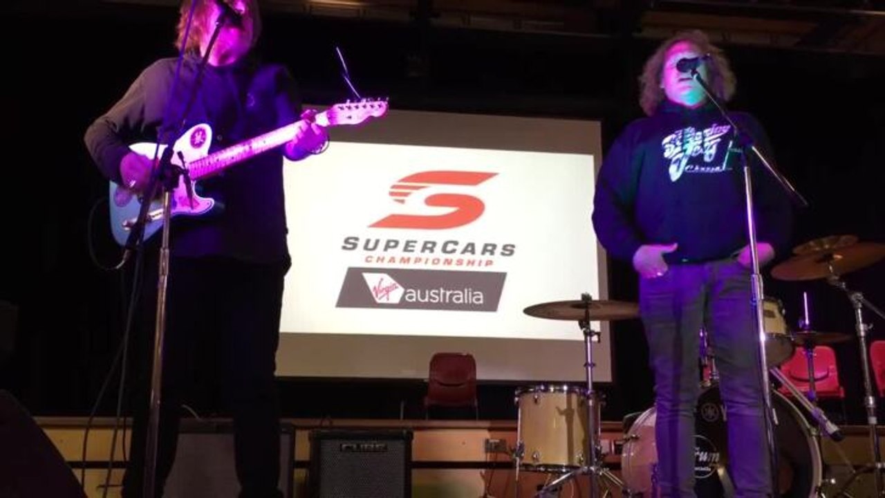 The Screaming Jets flying home to support KISS at Newcastle Supercars