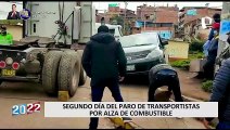 Ghino Malaspina sobre paro de transportistas: “Se ha registrado diferentes daños a la propiedad