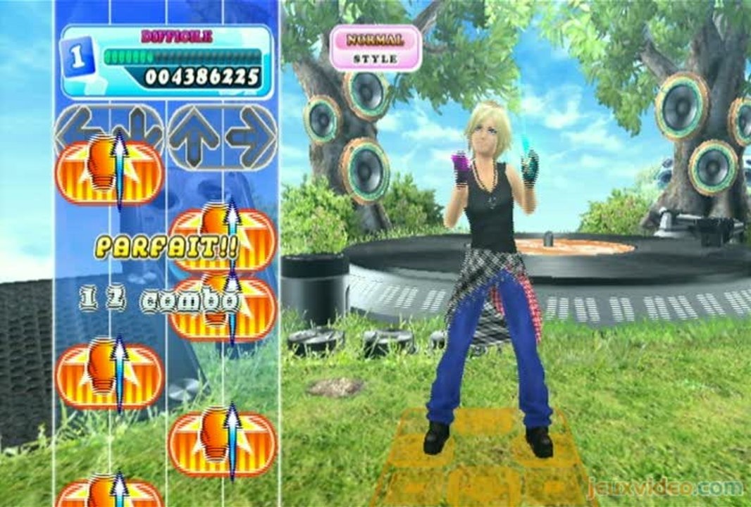 Dance Dance Revolution : Hottest Party 4 : Mode Danse (Chorégraphie)