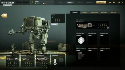 Hawken : Entraînement de base 1 : le garage