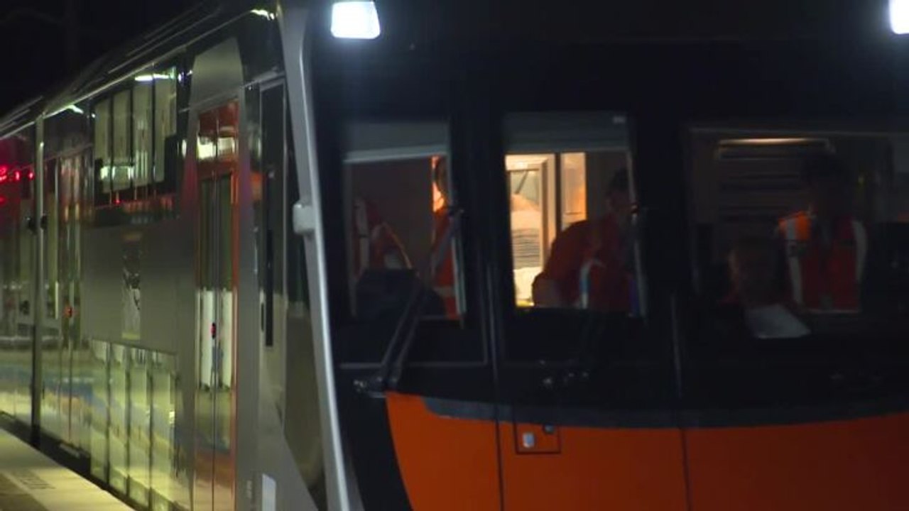 New Intercity train fleet undergoes testing before entering service in Newcastle